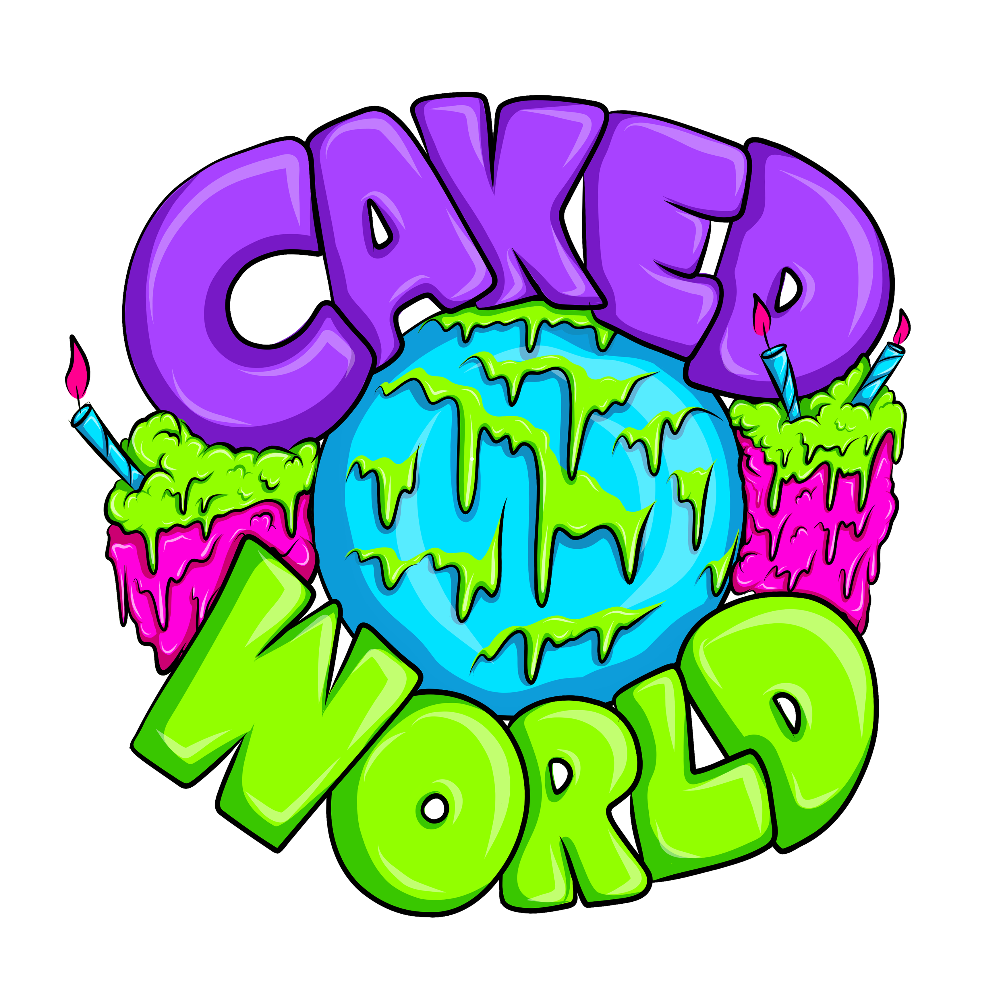 Caked World Logo